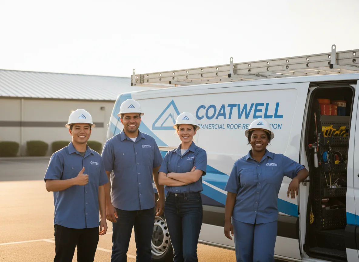 Commercial roof coating company in Hampton, NY